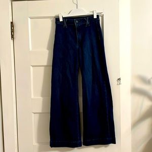 Paige Anessa wide leg ankle length Jean